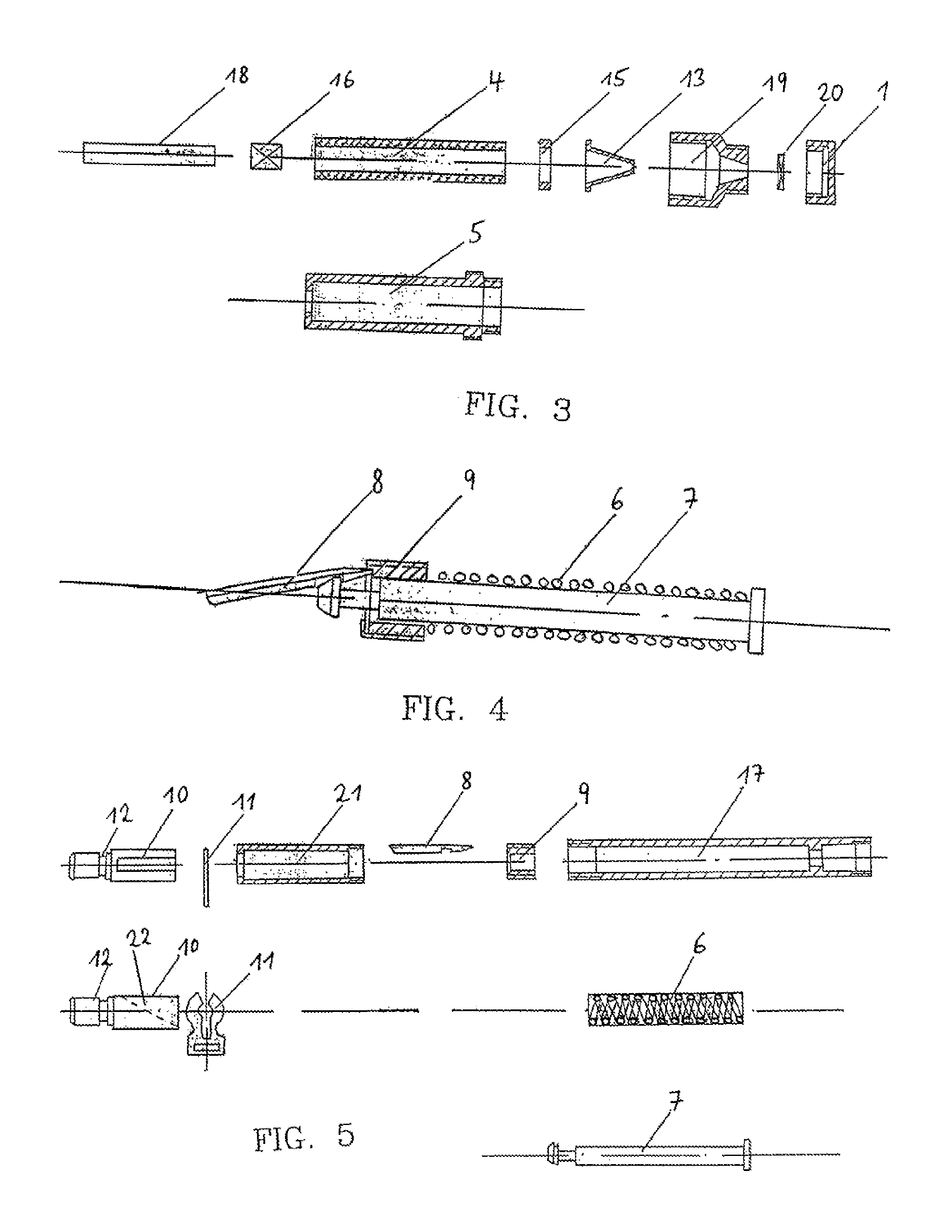 Injection device and ampoule unit