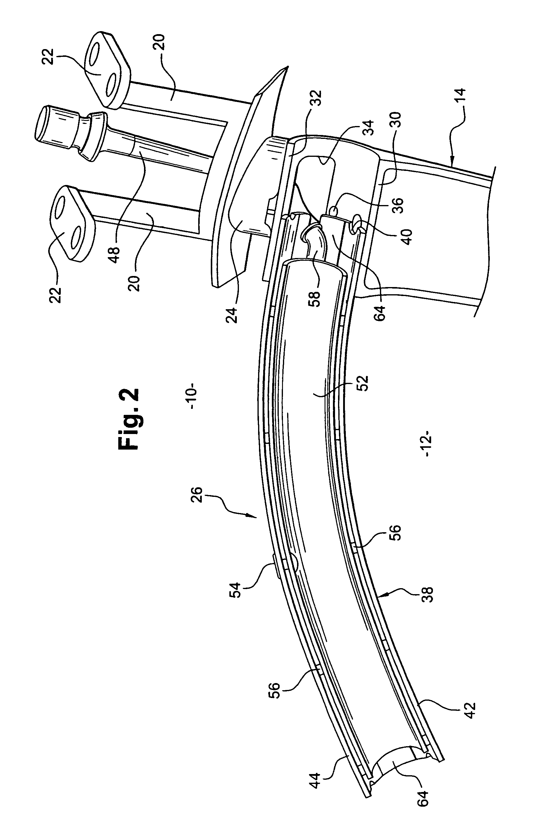Device for feeding air and fuel to a burner ring in an after-burner chamber