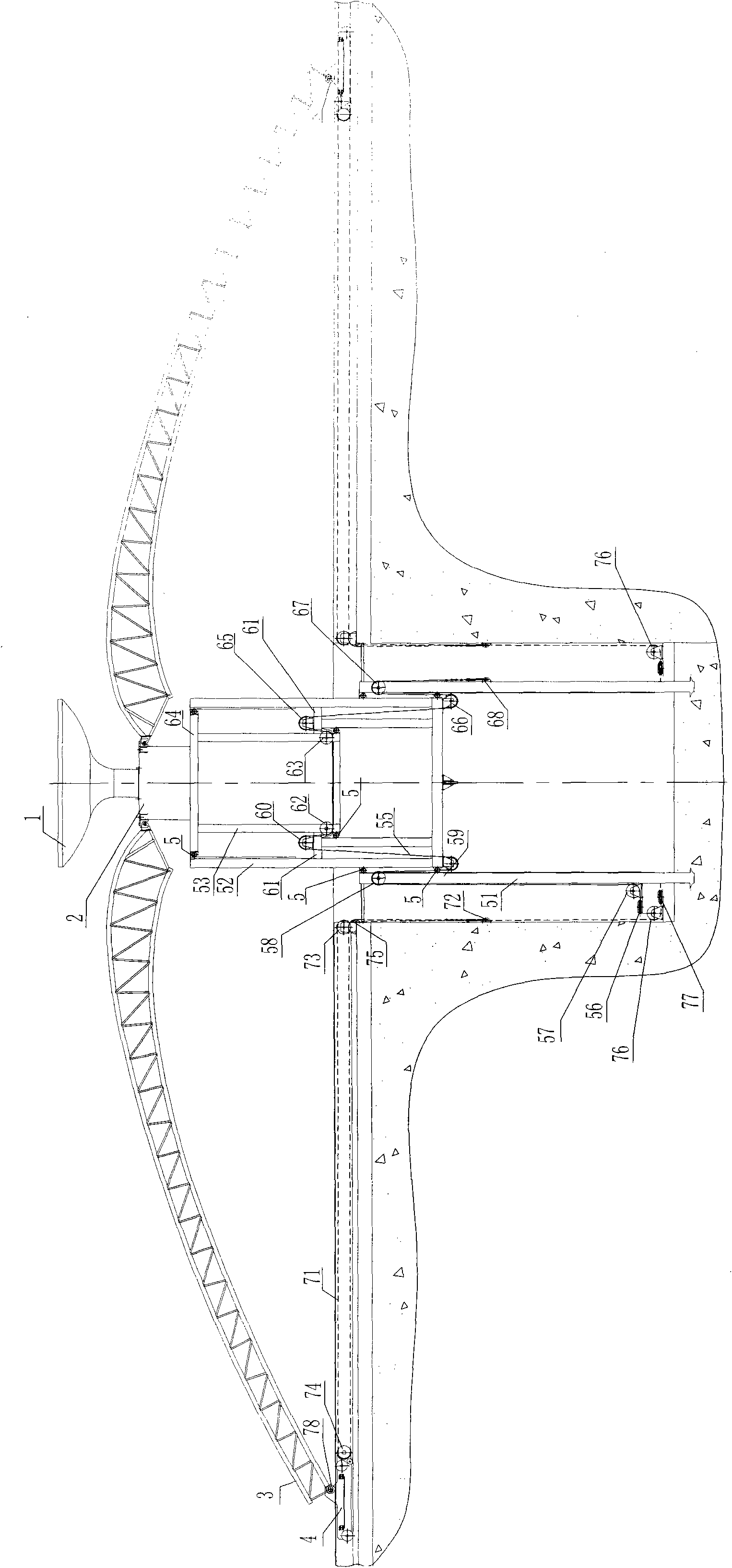 Hinge device for torch bench lifting mechanism