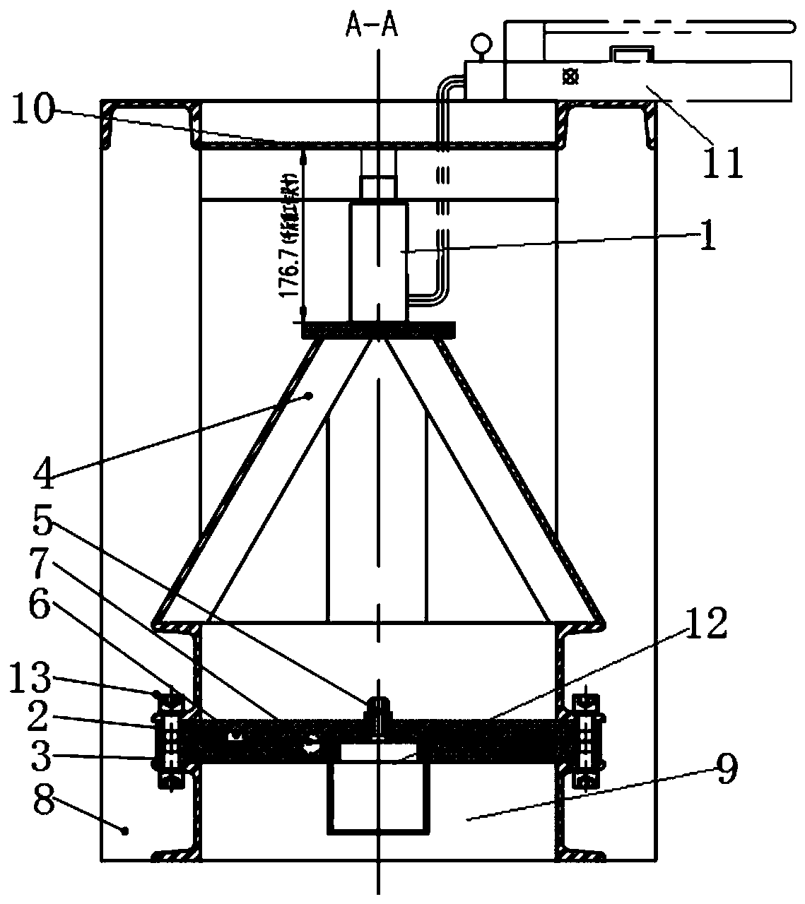 Torque selection device for shield segment installing bolt