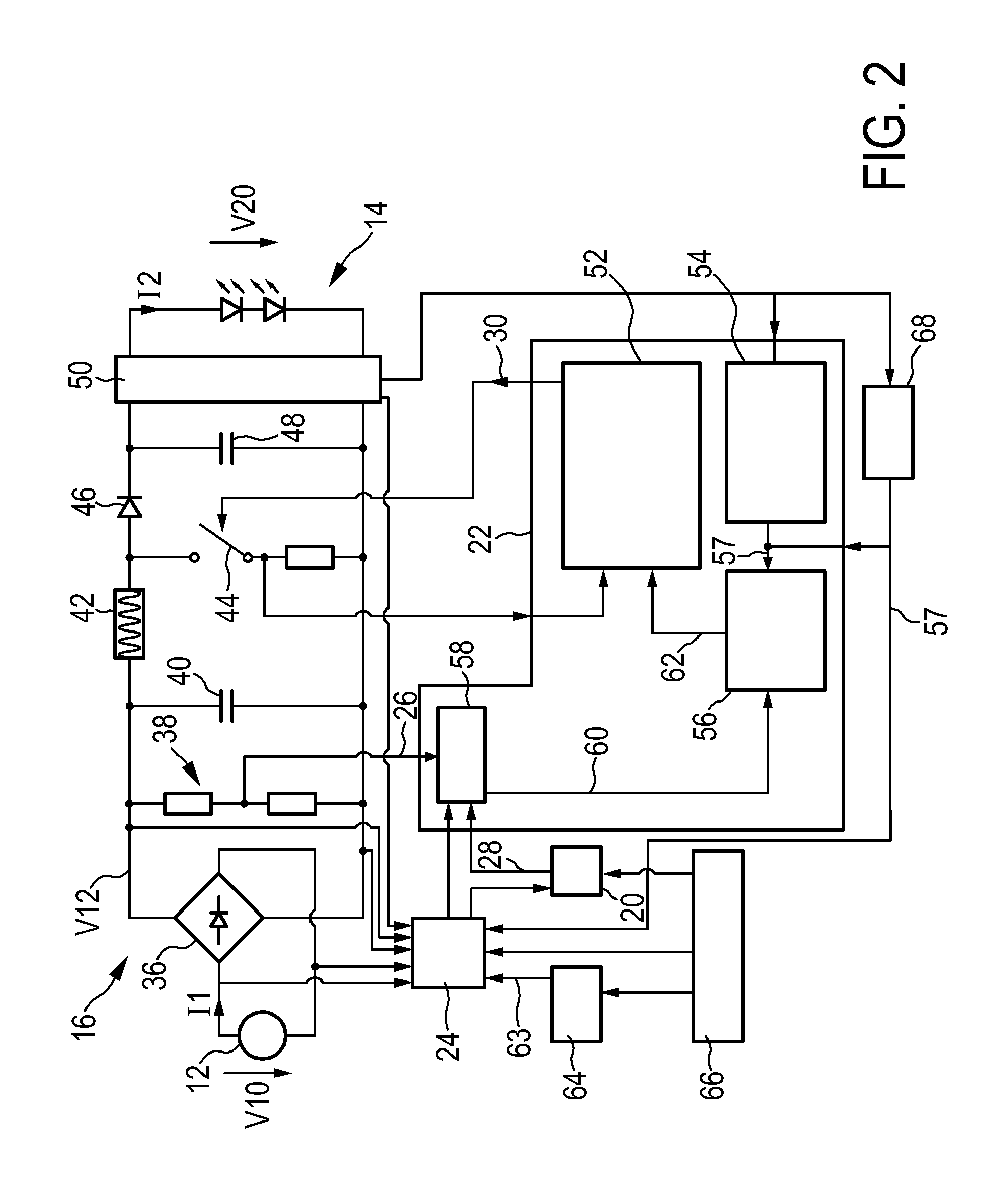 Driver device and driving method for driving a load, in particular a light unit