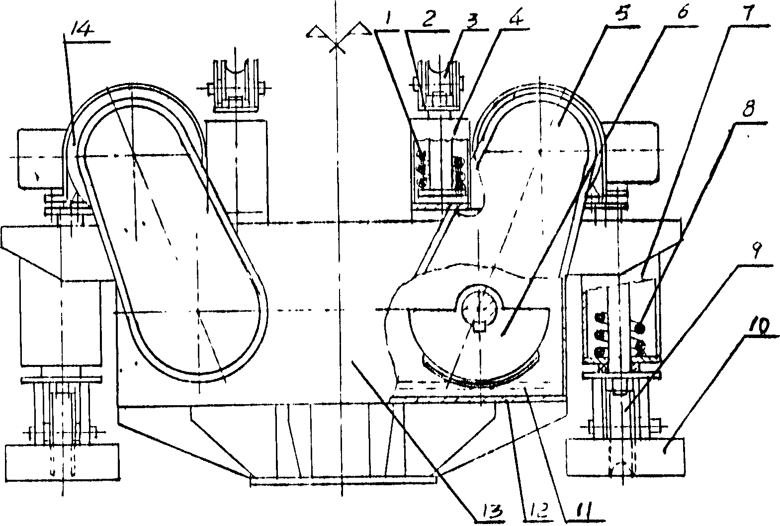 Vibration piling hammer