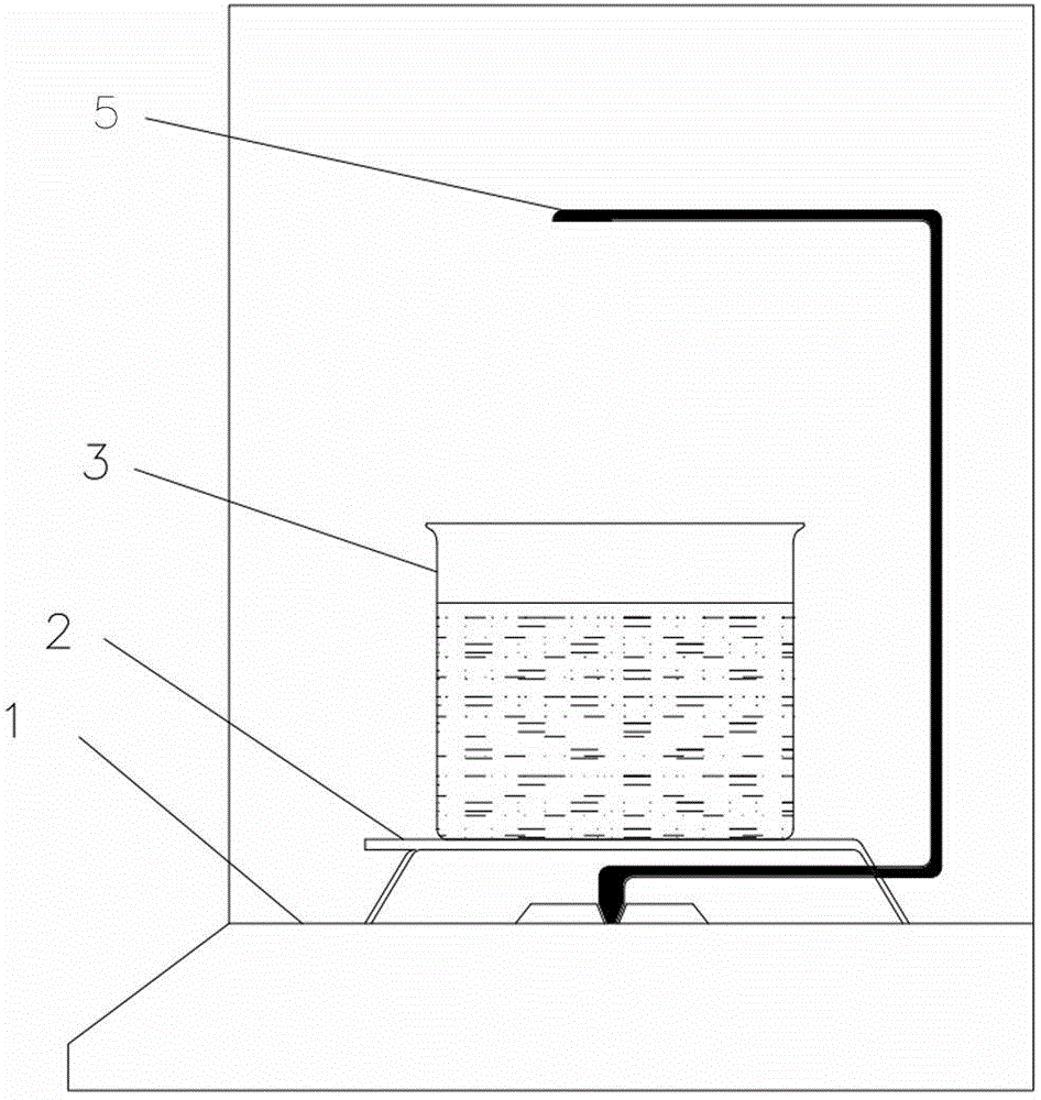 Ultra-thin glass density testing device and testing method