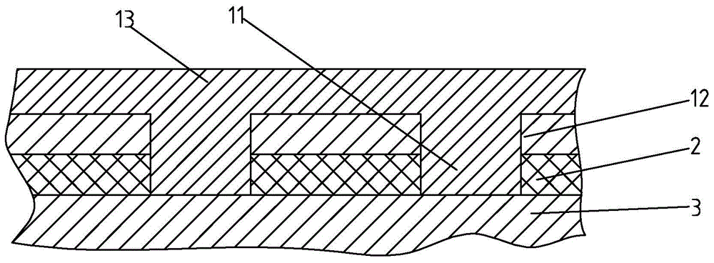 Gate line structure making local contact with obverse surface of solar battery and manufacturing method thereof