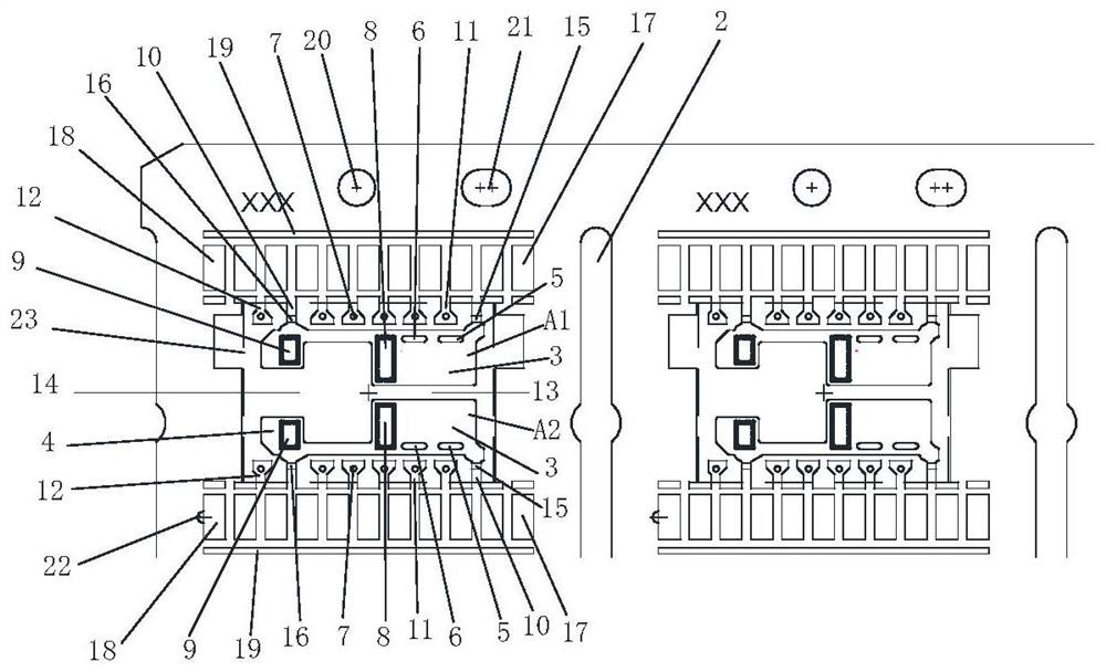 Package with base island isolation frame and substrate chip sealed together and preparation method of package with base island isolation frame and substrate chip sealed together