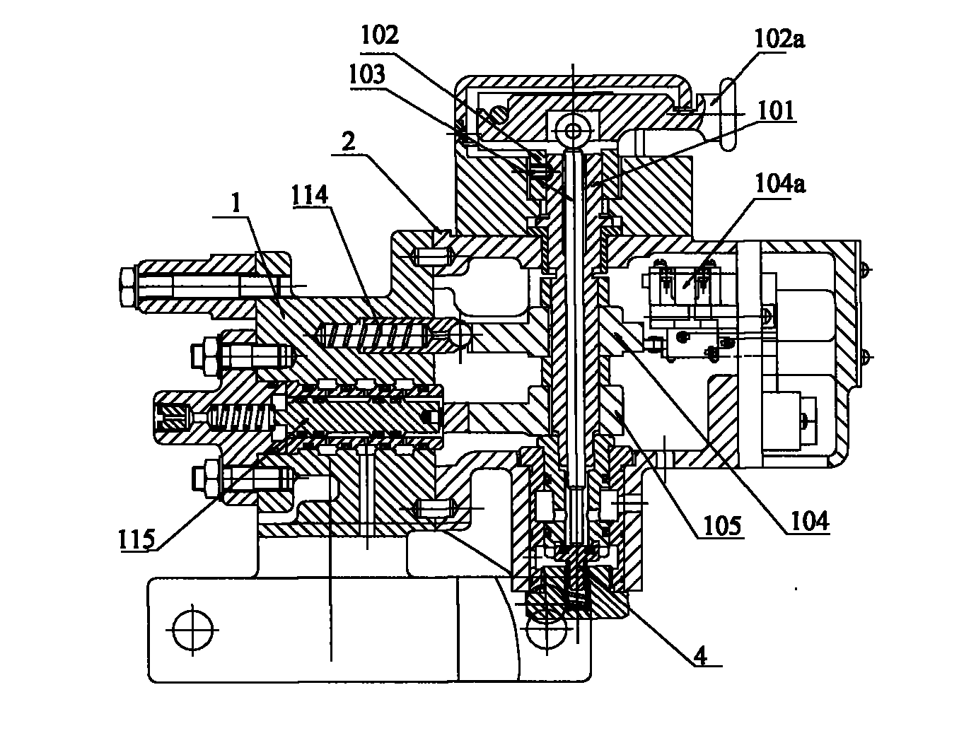 Air brake valve for locomotive and use method thereof