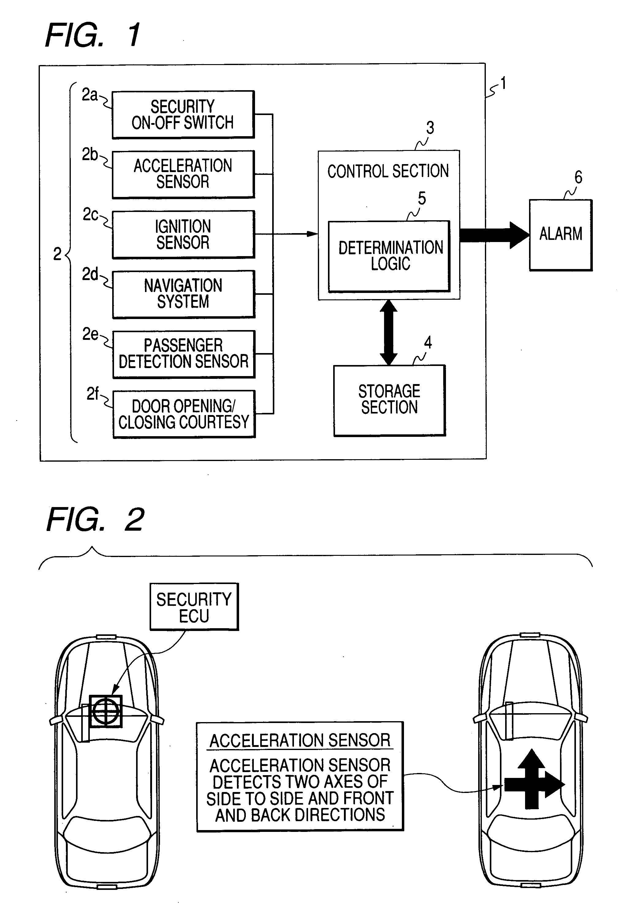 Vehicle theft detection device