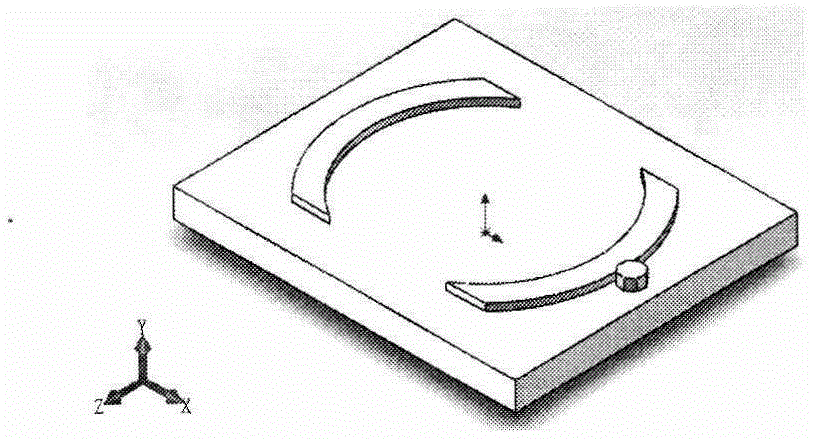 Layered sectioning device for soil body microstructure