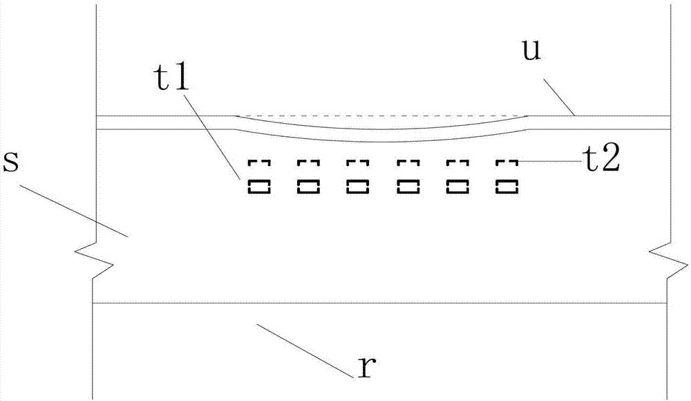 Method and device for lifting roadbed settlement of existing road