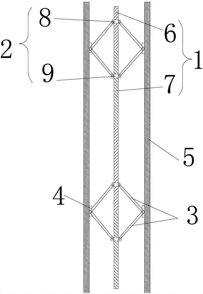 Method and device for lifting roadbed settlement of existing road