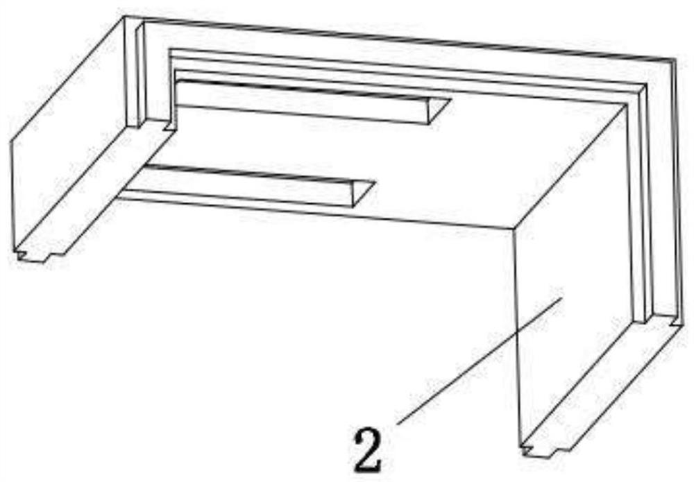 Layered stripping device for aged asphalt on surface of recycled asphalt pavement material