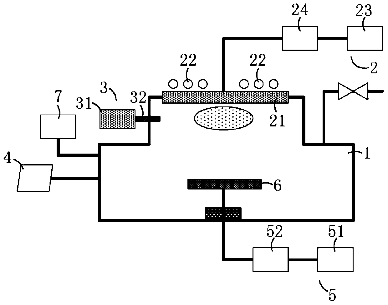 Atomic layer etching equipment and atomic layer etching method