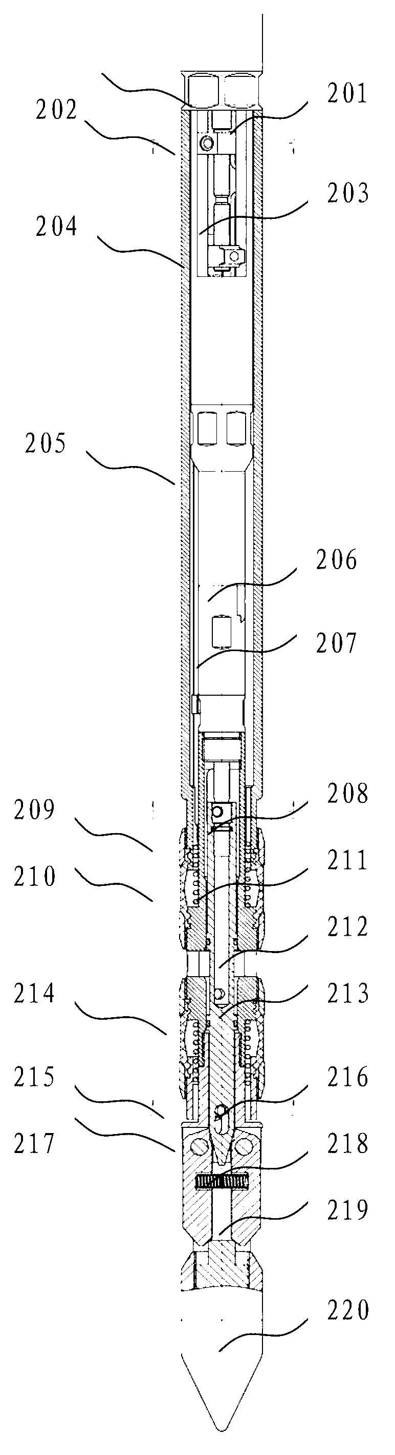 Direct-reading examining seal instrument suitable for eccentric water distributor