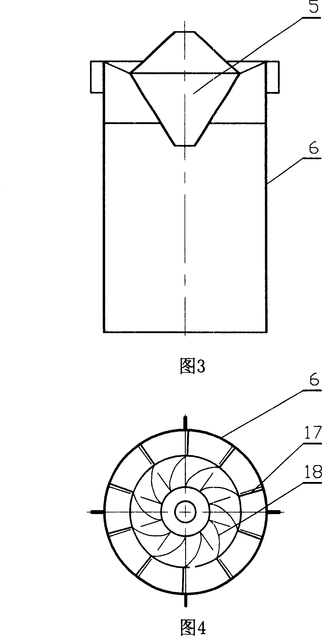 Integration dust-removing and desulfurizing device