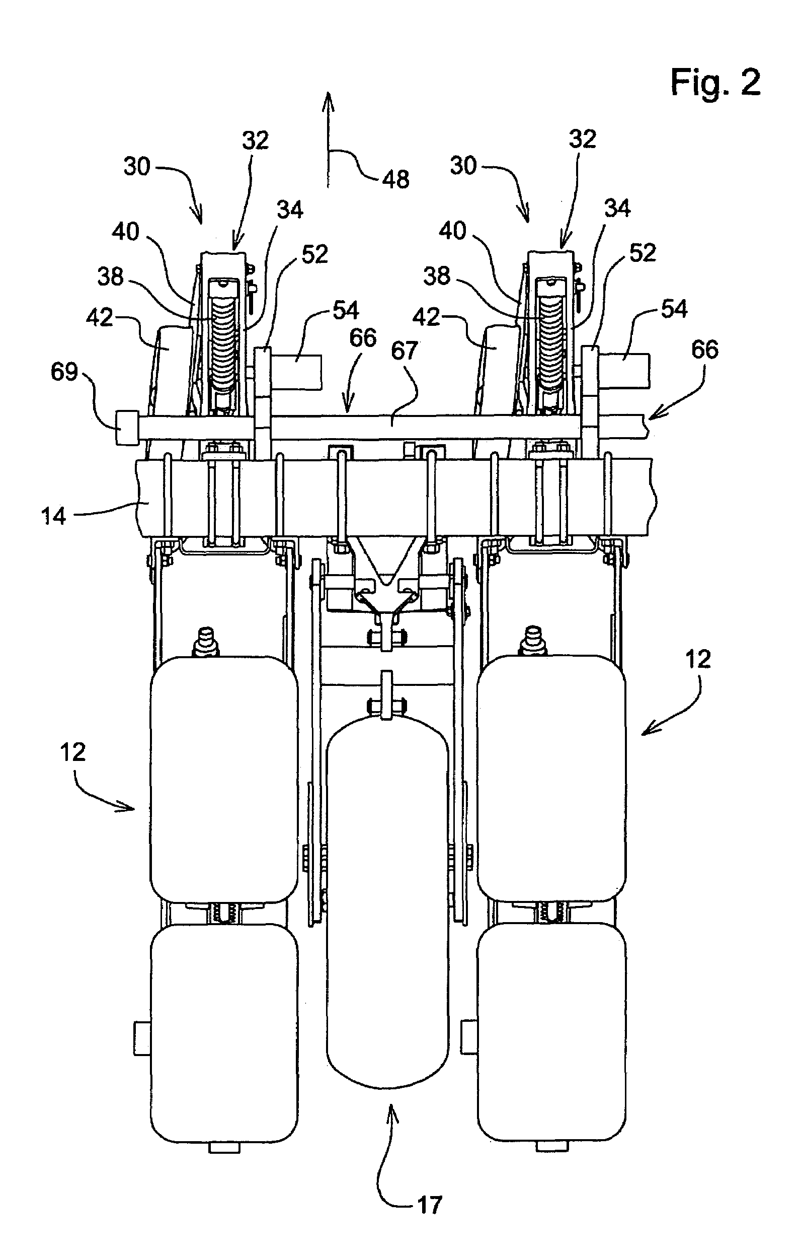 Modular liquid metering system for an agricultural implement