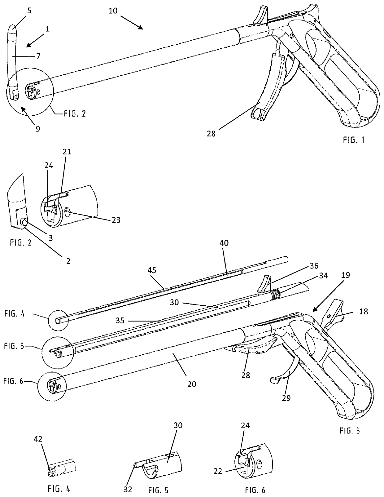 Rod insertion with adjustable rod angulation