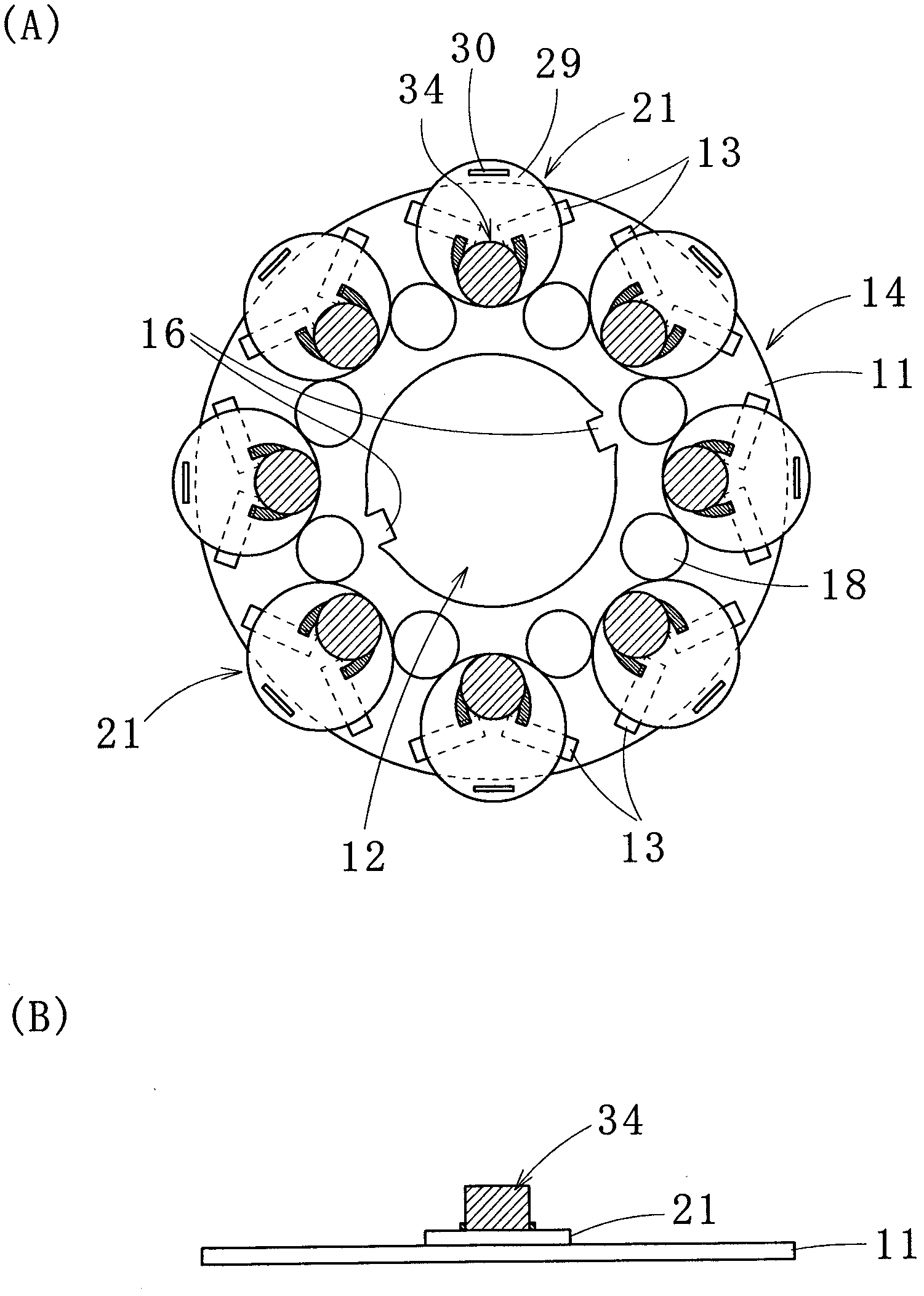 Method for manufacturing stacked rotor core