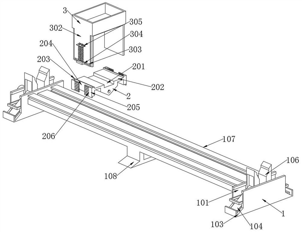 Support arm moving and grinding device based on overhead working truck manufacturing