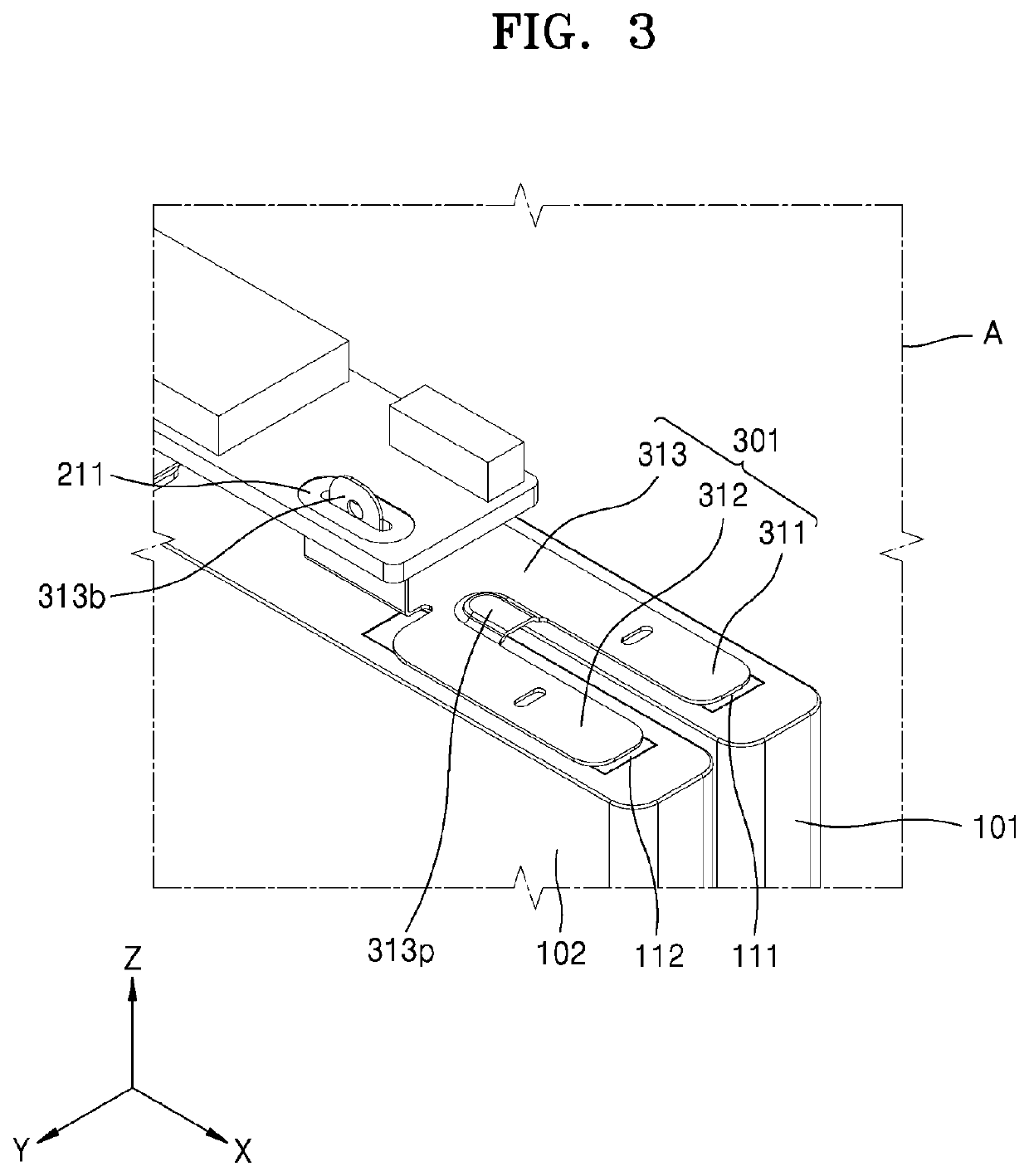 Battery module having electrode tab with protrusion