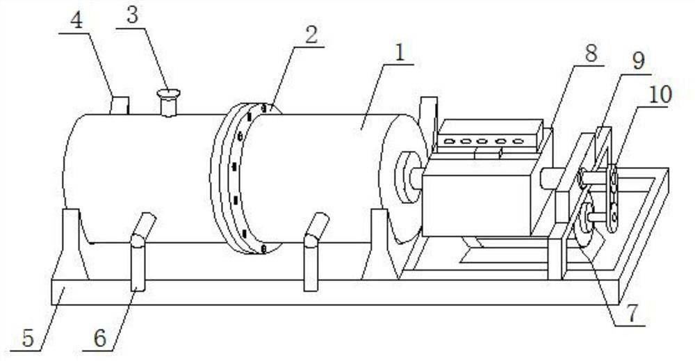 A river sewage treatment process