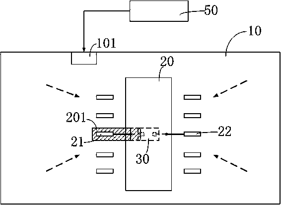 Television main board PCB and TDMA noise inhibition method thereof