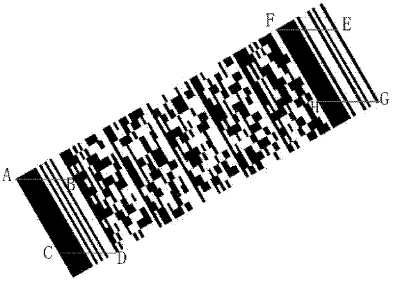417 bar code identification method based on sub-pixel edge detection