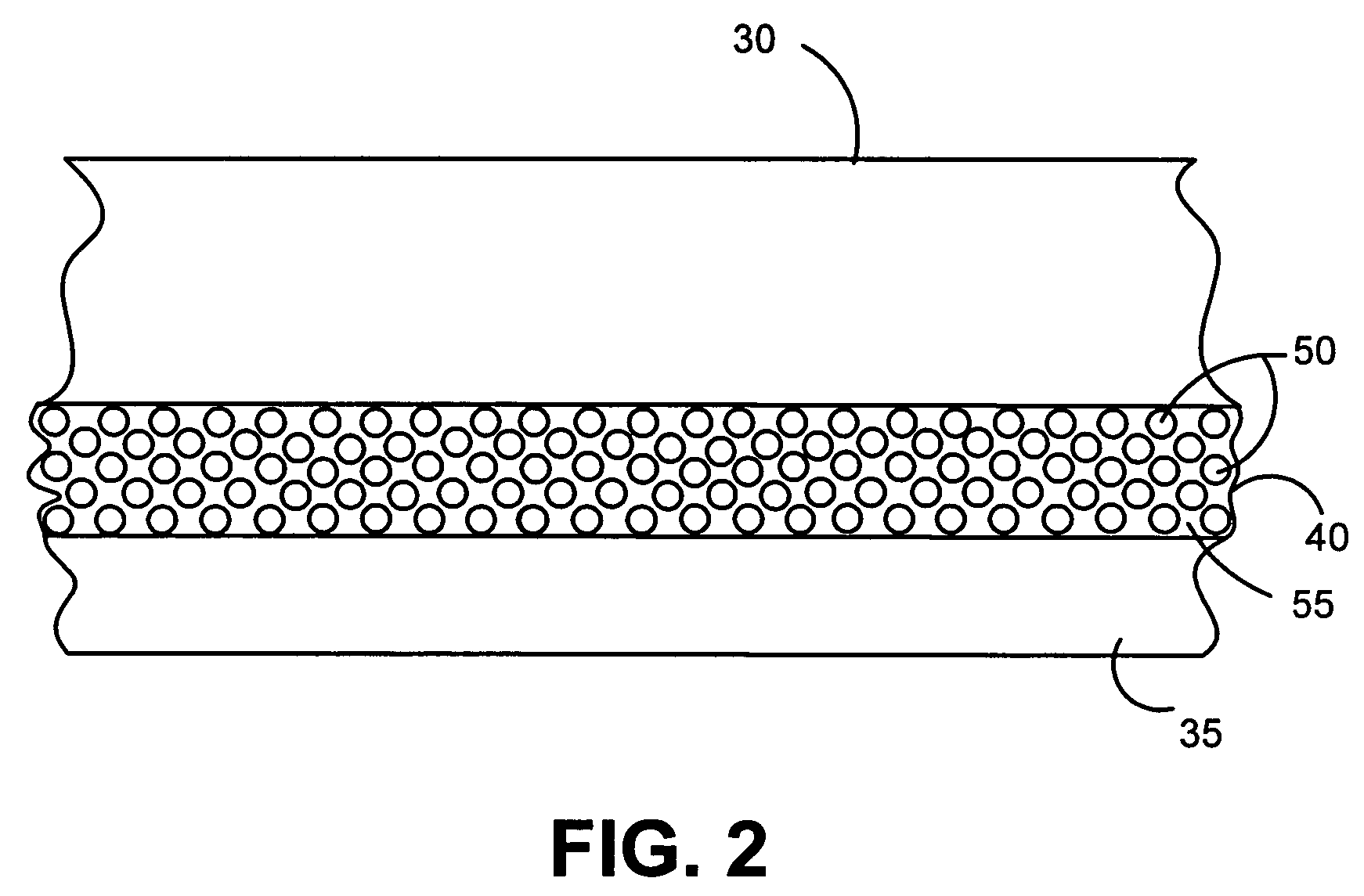 Security barrier for electronic circuitry