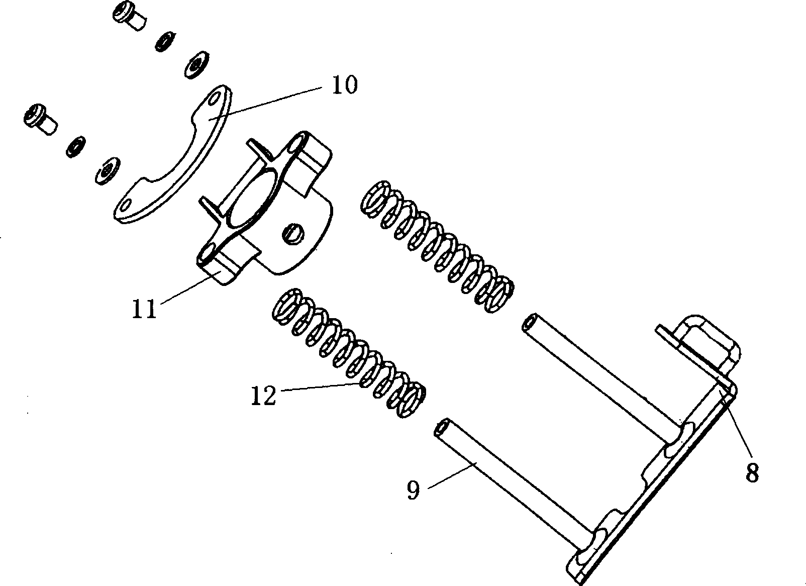 Hand-operated binder