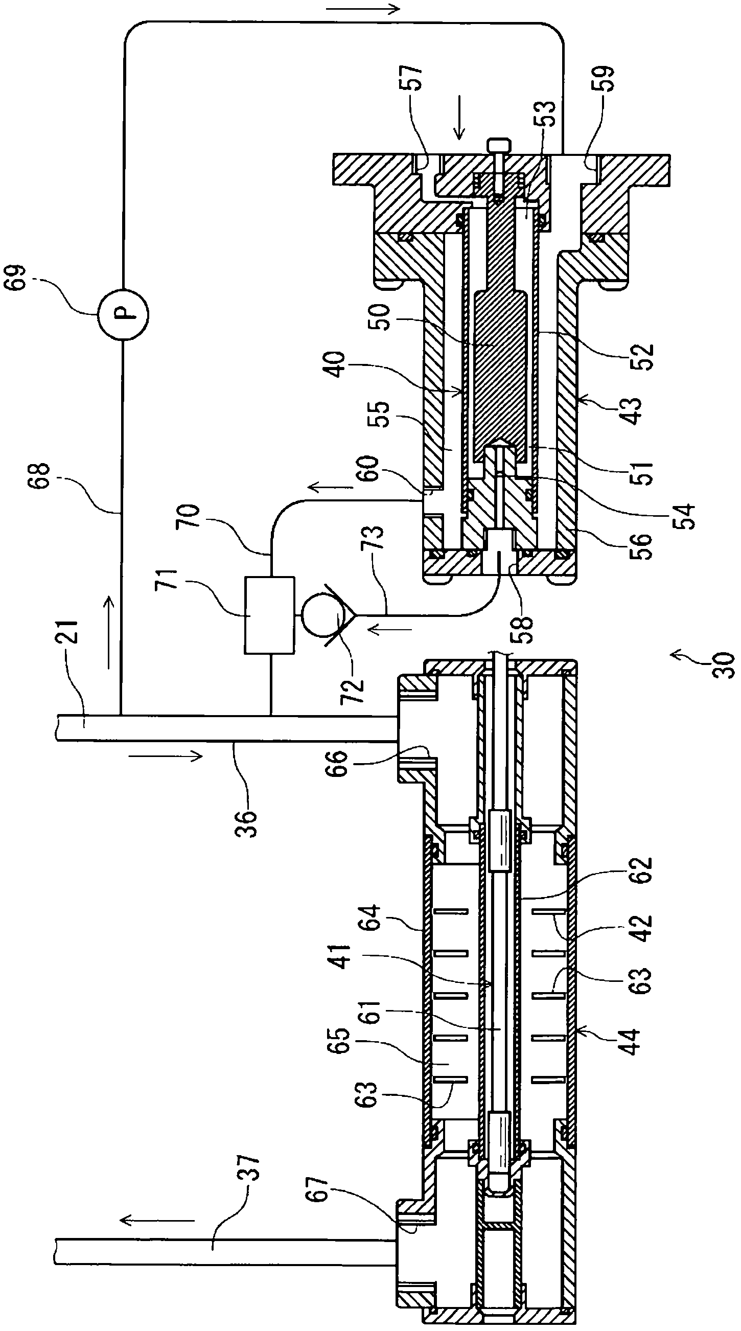 Nutriculture system, and water treatment apparatus for sterilization and purification purposes
