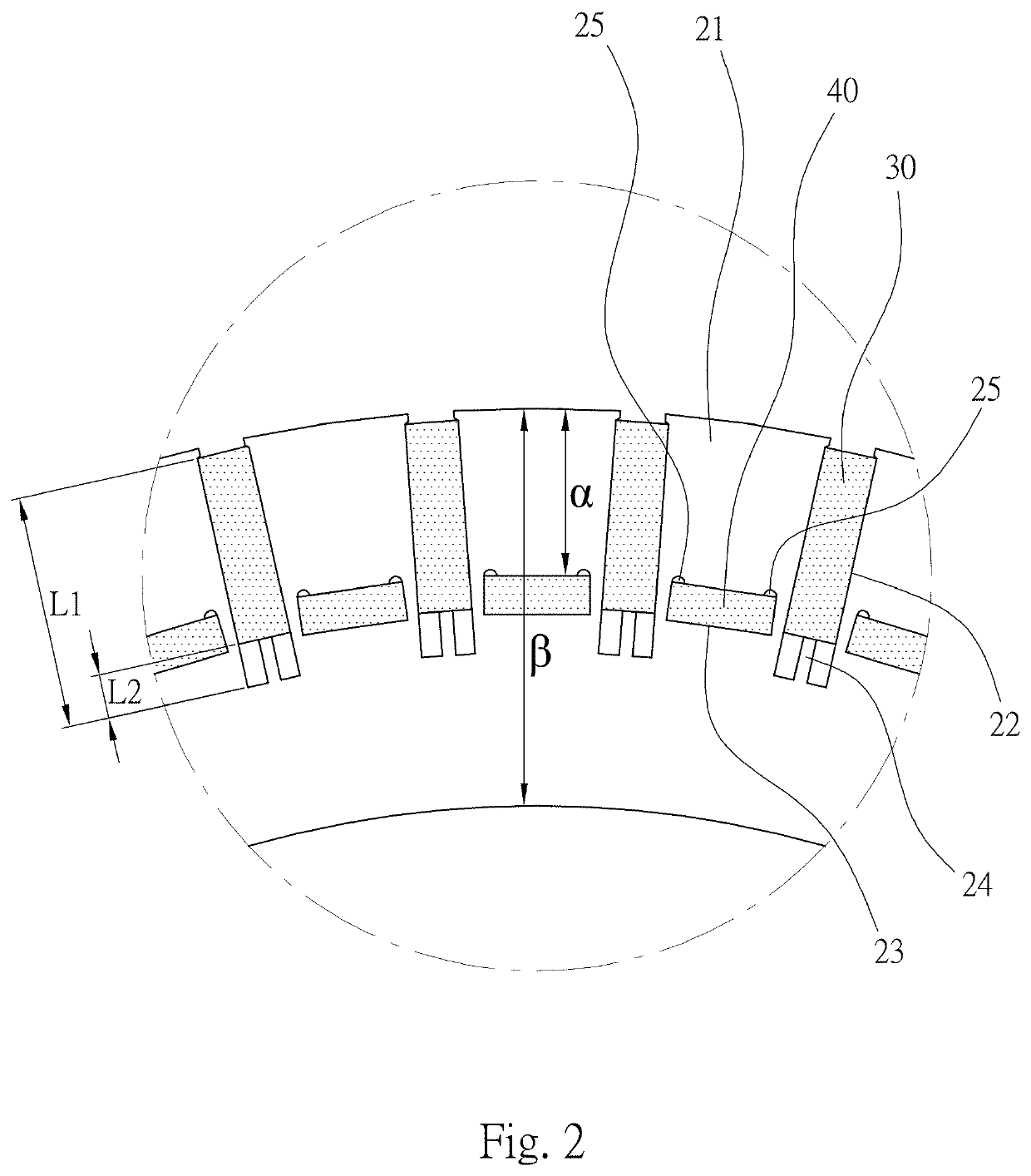 Rotor appratus for permanent-magnet motor