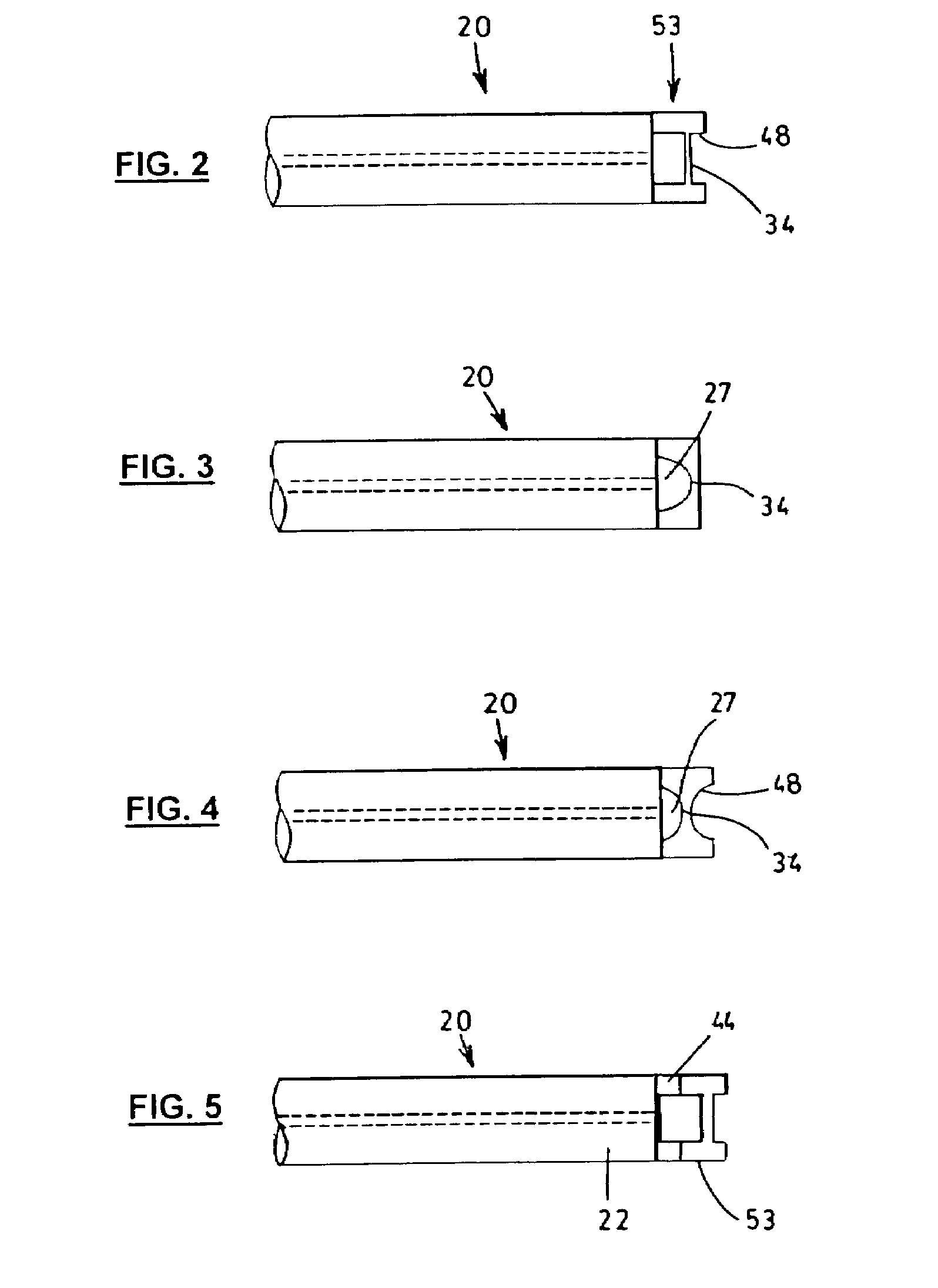 Single piece Fabry-Perot optical sensor and method of manufacturing the same