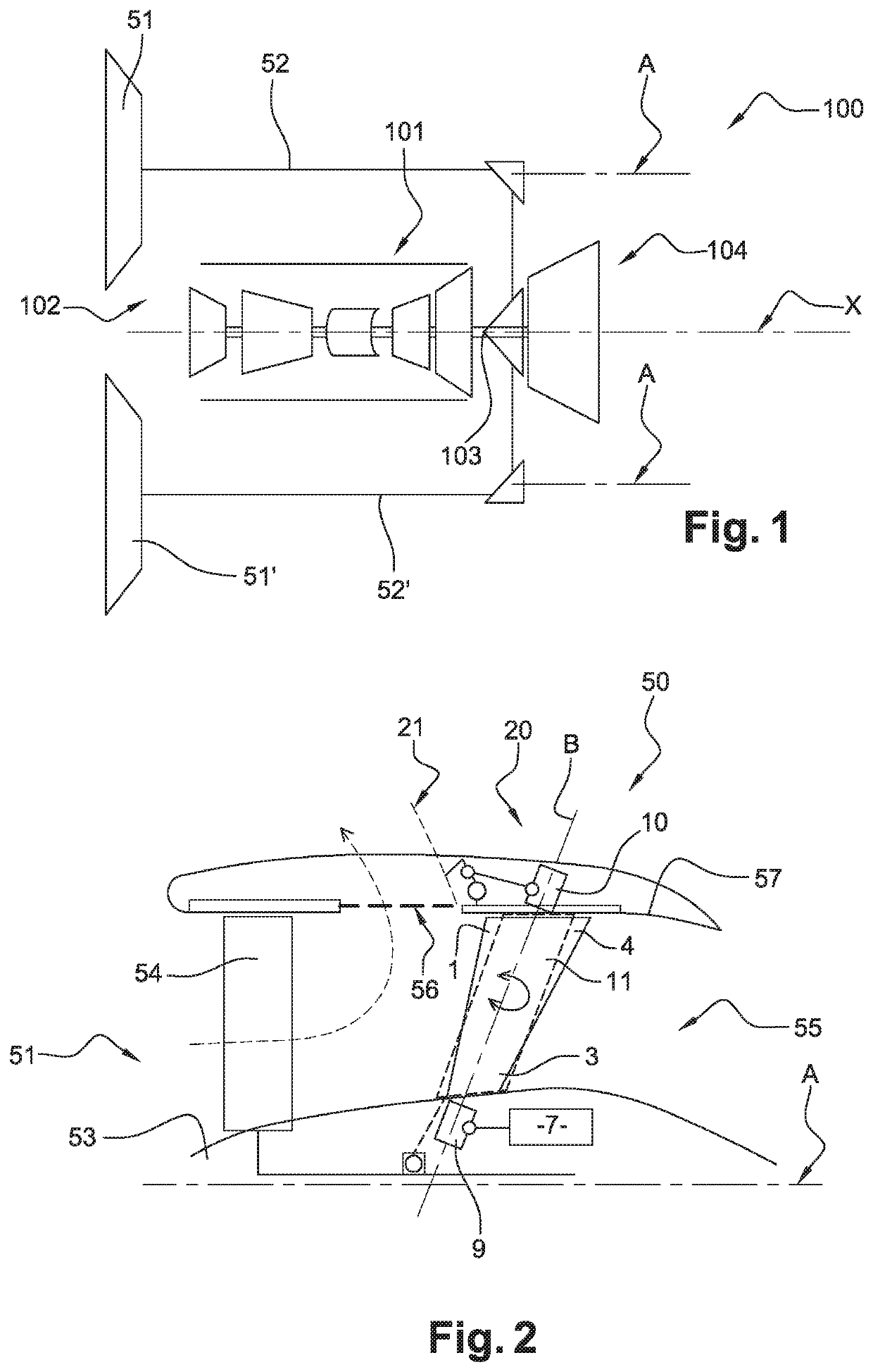 Turbine engine stator vane, fan casing comprising such a vane, thrust reverser system of a turbine engine equipped with such a vane and turbine engine equipped with said vane, said casing or said system