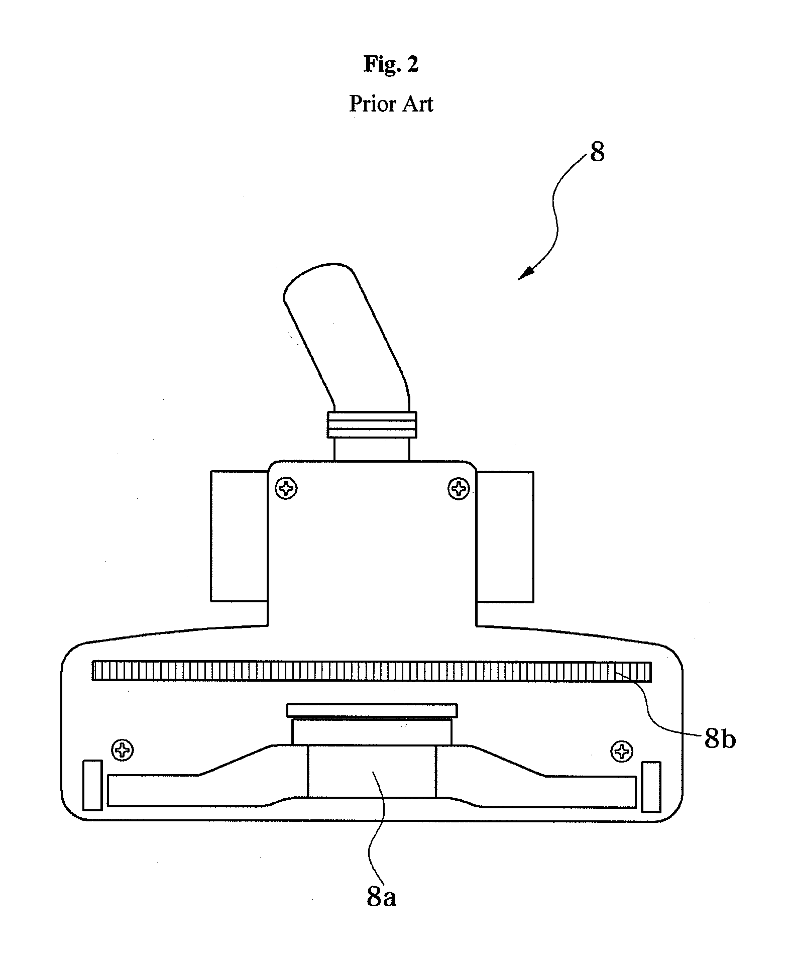 Suction head for vacuum cleaner