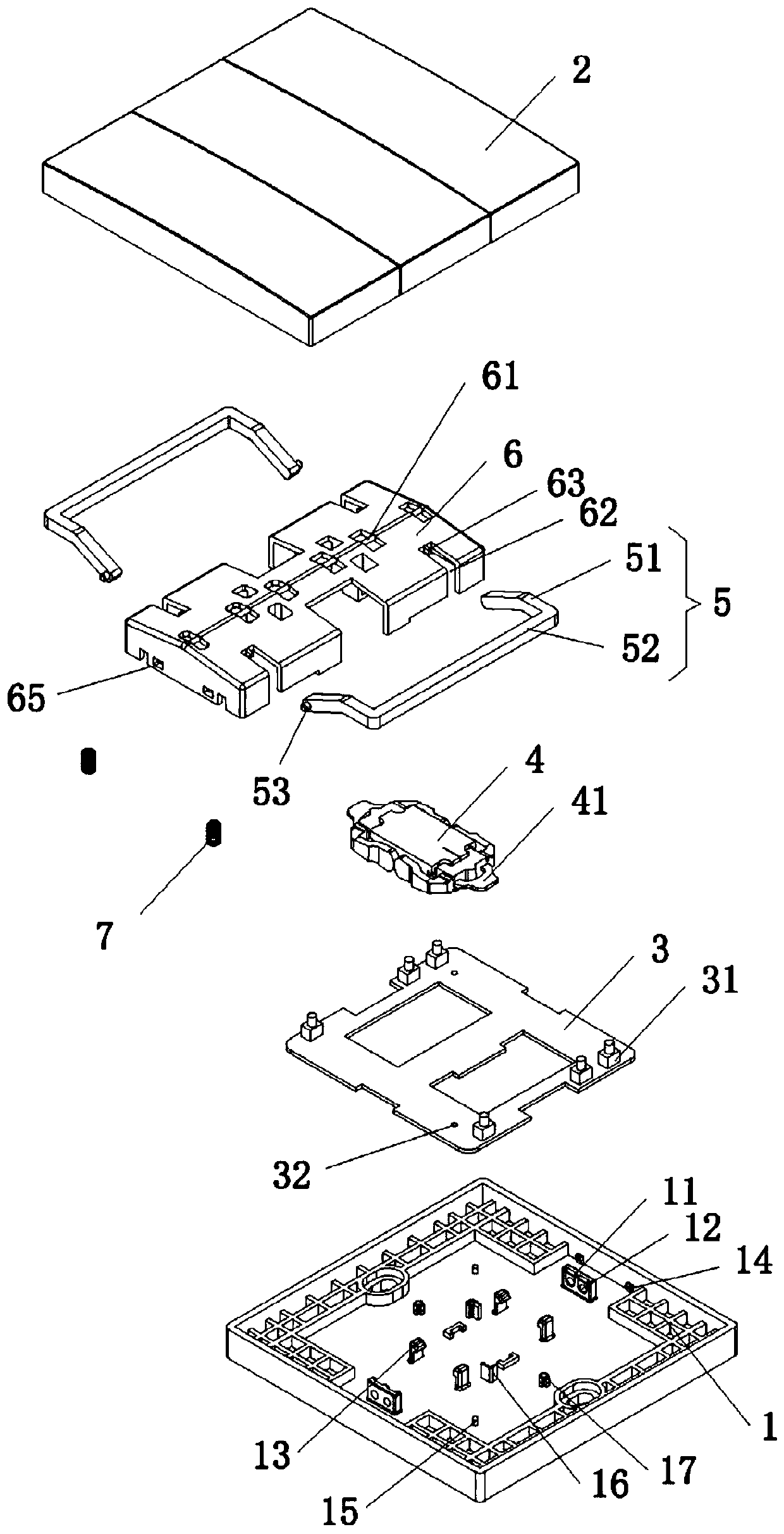 A self-generating wireless switch