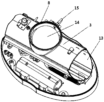 An interactive ball game automatic launching device for pets