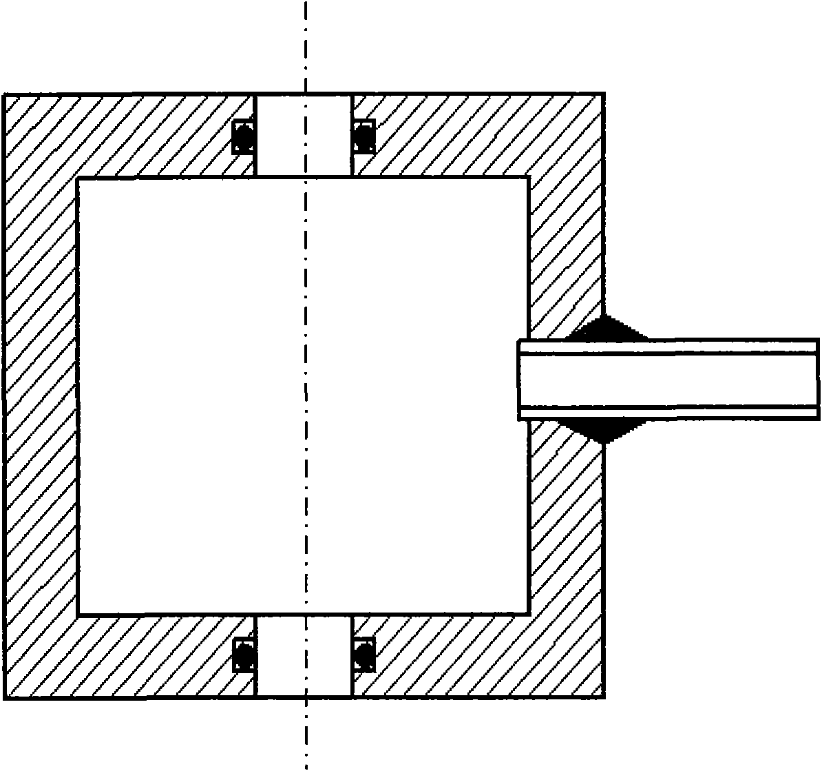 Crude oil dehydrating device combining electric field and centrifugal field