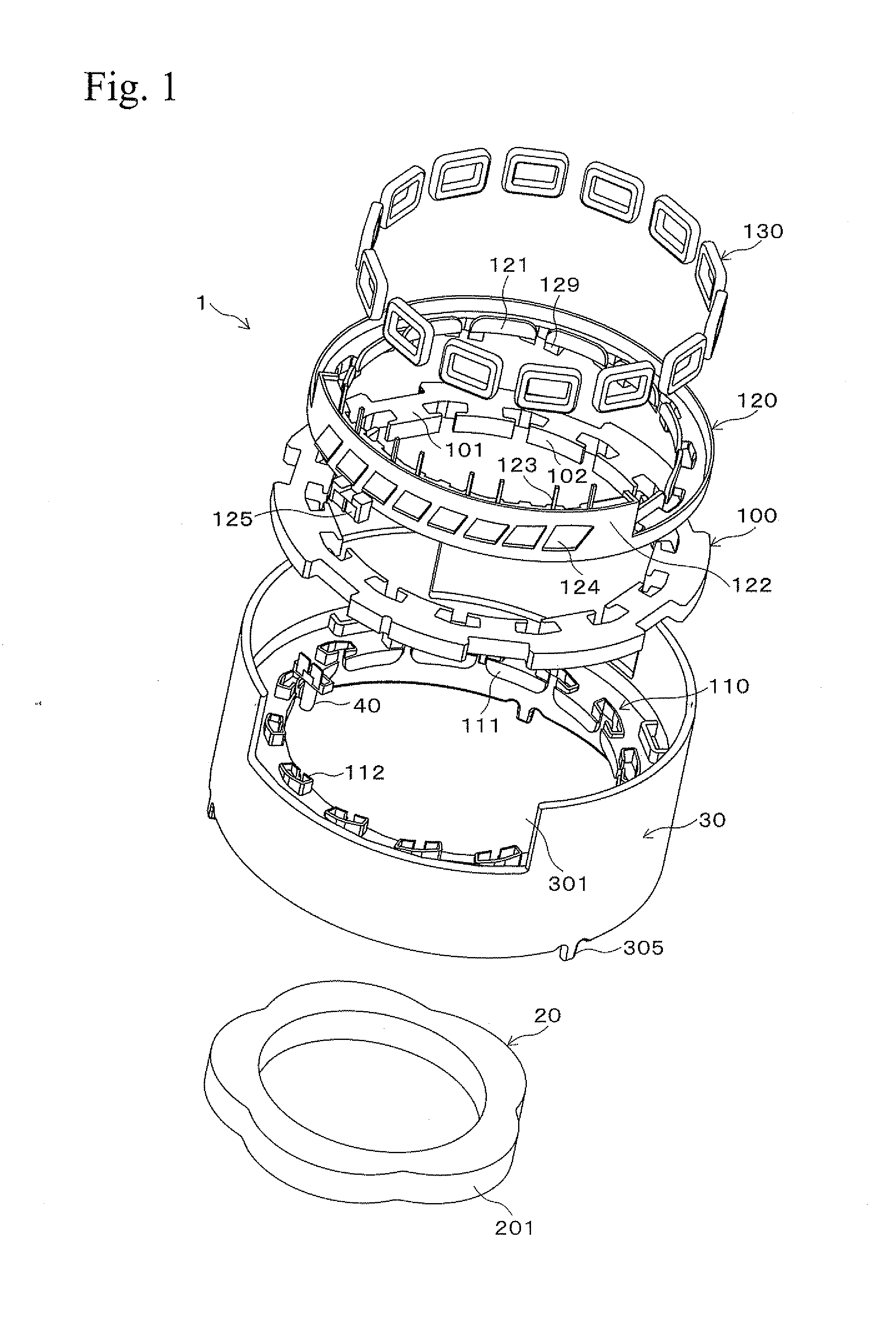 Variable reluctance resolver