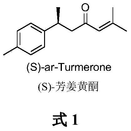 Novel method for asymmetrically catalyzing (S)-arturmerone