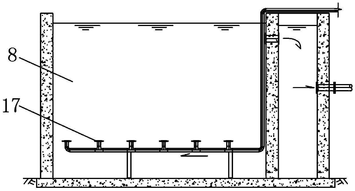 Solar thermal energy turbine blast aeration oxygenation sewage treatment system and method