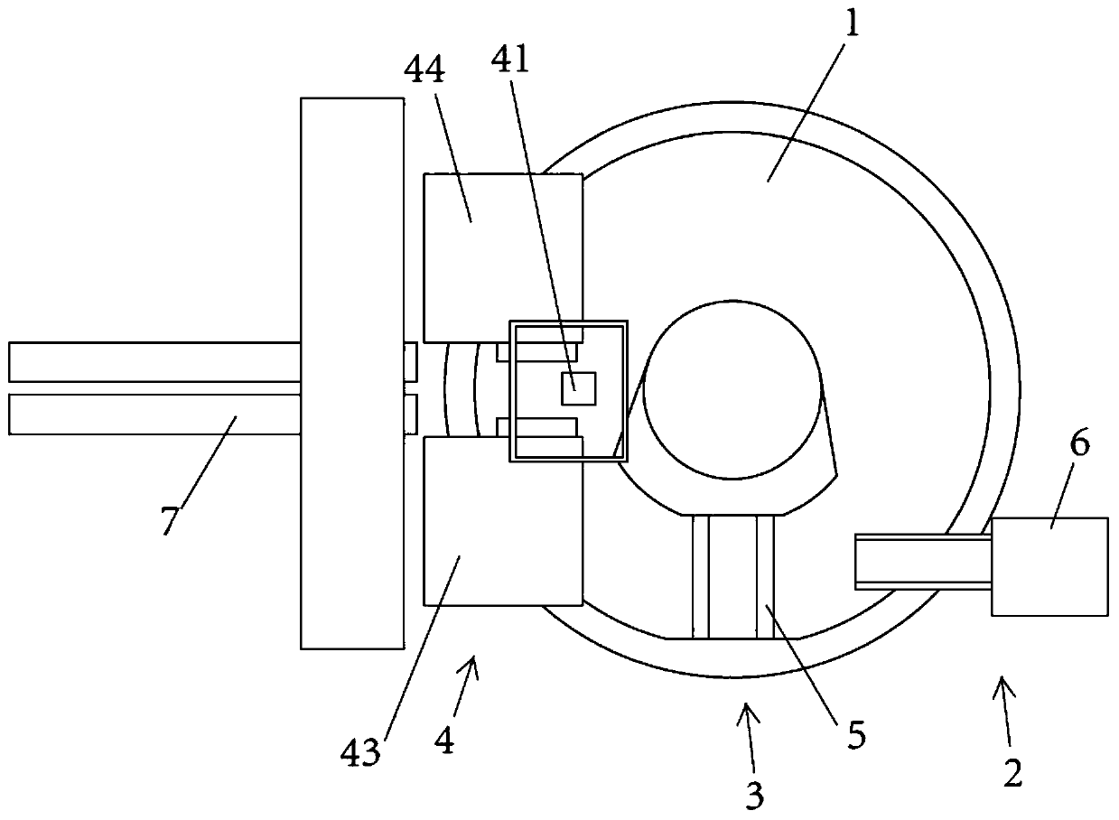 Inductor arranging device