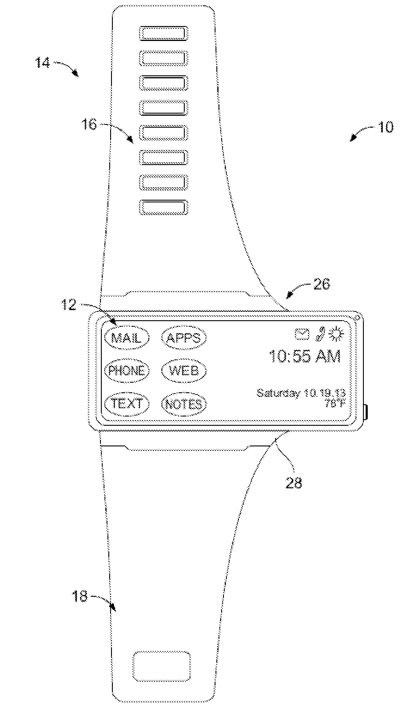 Wearable mobile device