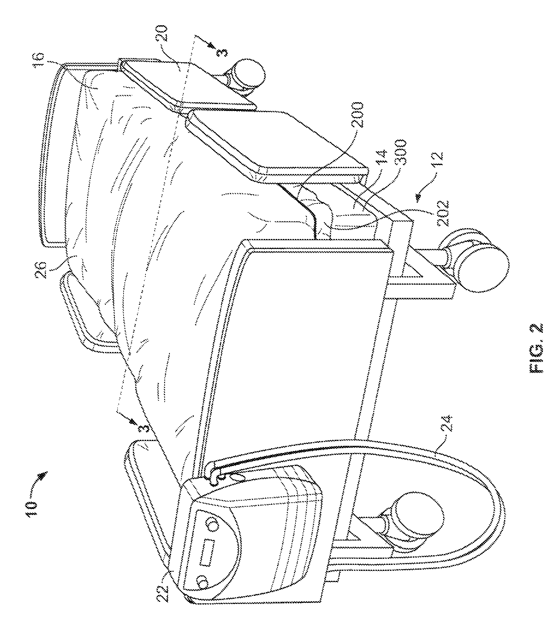 Multi-chamber air distribution support surface product and method