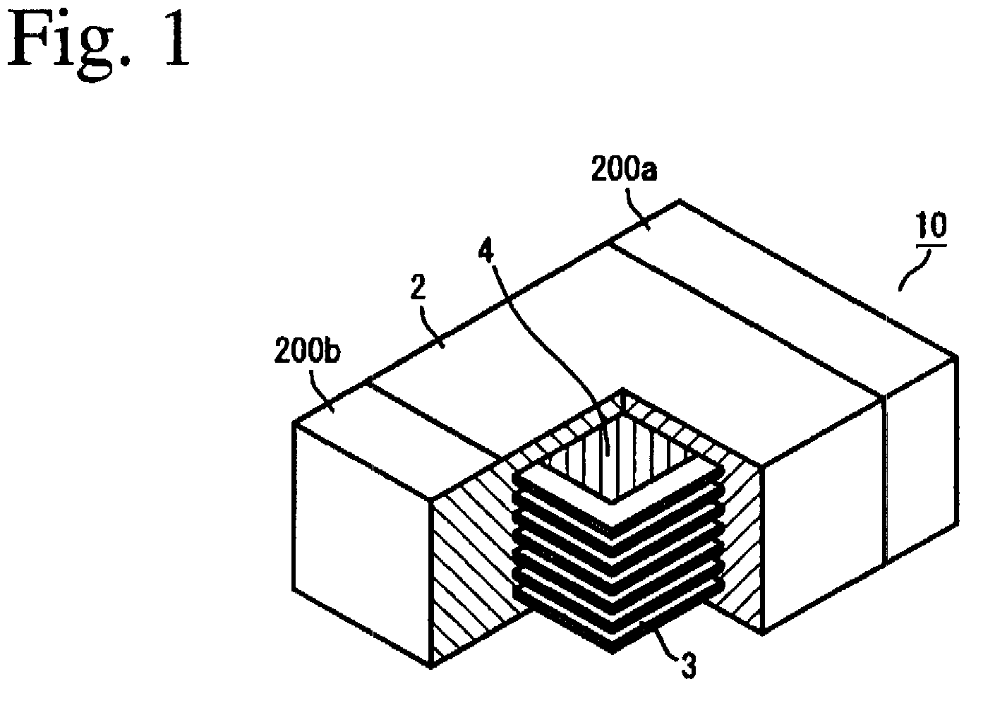 Laminate device and module comprising same