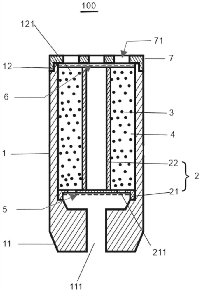 Hot spring bath mineralization device and water heater using hot spring bath mineralization device