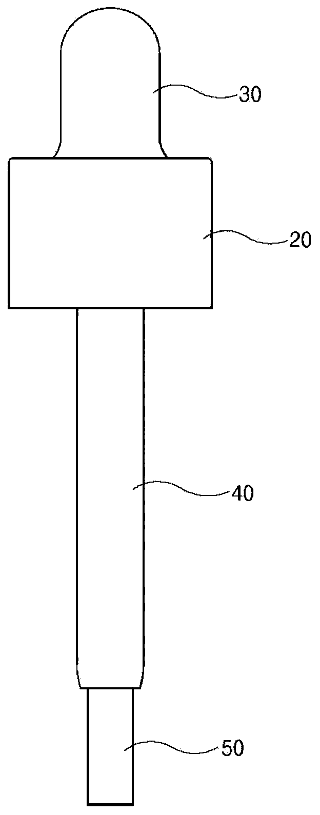 Pipette unit for cosmetics and cosmetic container having the same