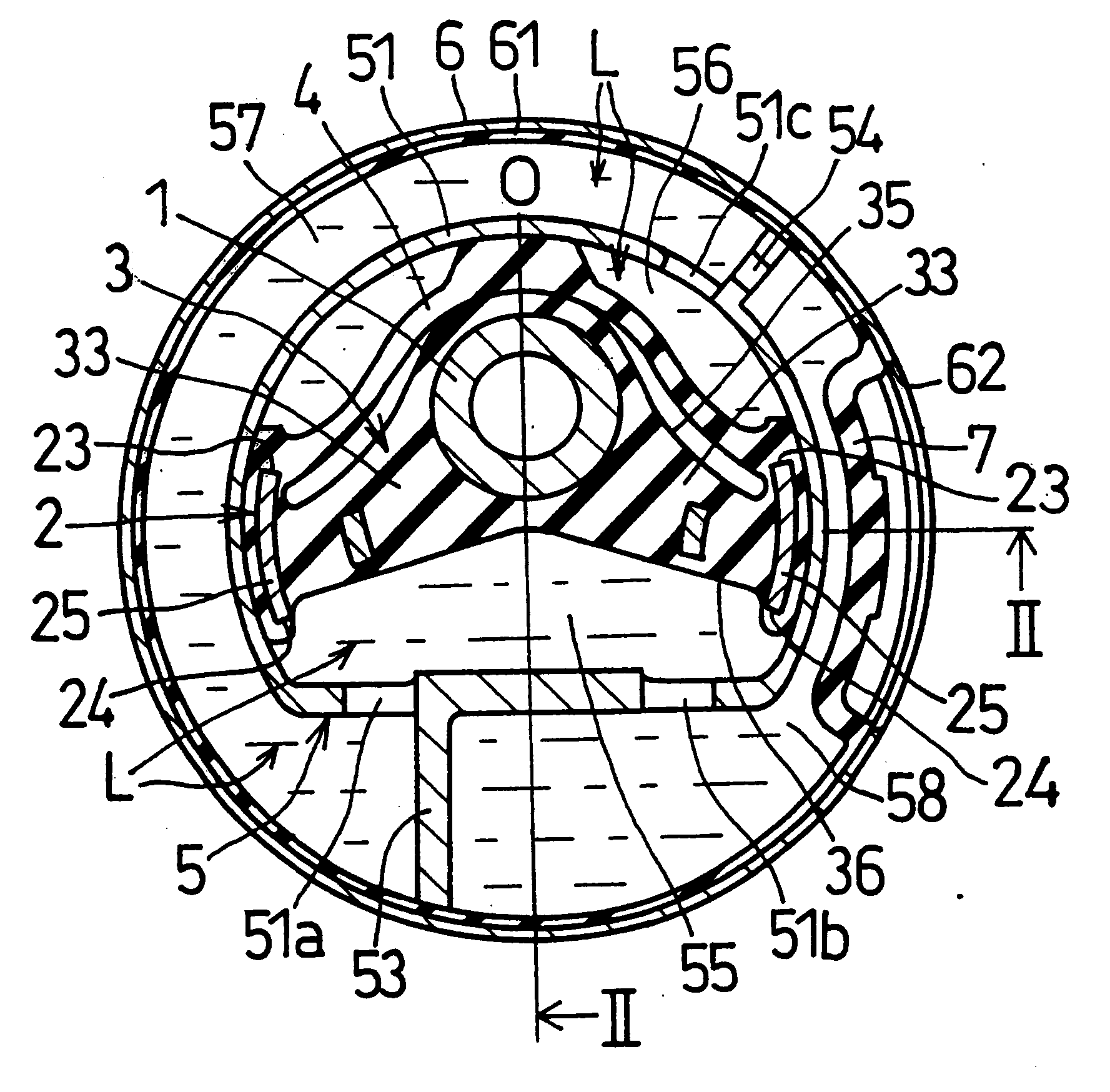 Liquid sealed cylindrical-type vibration preventing apparatus