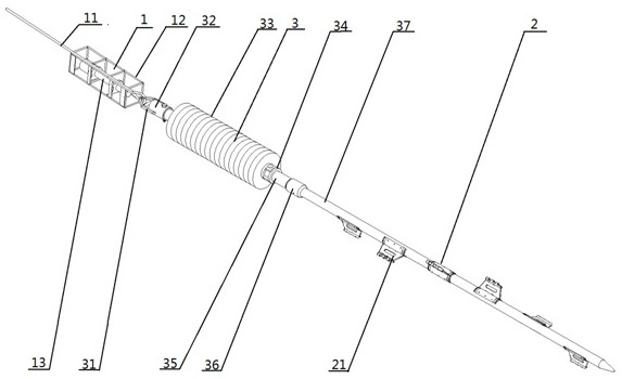 A columnar sediment sampling system with in-situ data acquisition function