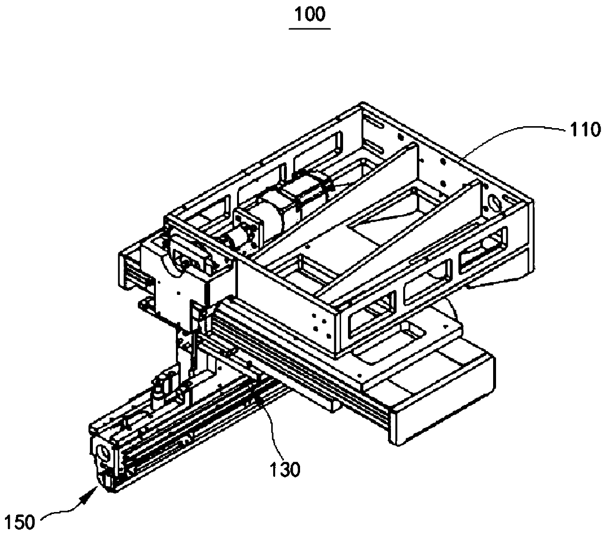 Pole piece cutter mechanism and battery cell production device