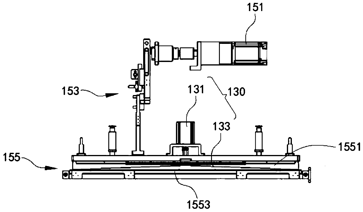 Pole piece cutter mechanism and battery cell production device