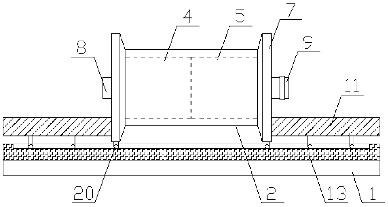 A bridge hoisting device